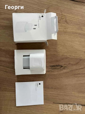 ЧИСТО НОВ!Oригинален Адаптер 20W (Fast Charge) за всички видове Iphone, снимка 2 - Оригинални зарядни - 52246666