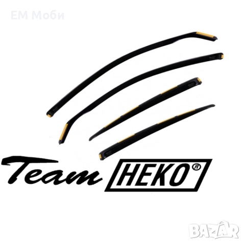 К-т 2бр предни Ветробрани HEKO за Mercedes C Class W204, снимка 4 - Аксесоари и консумативи - 39092396