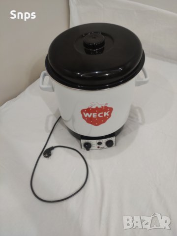 Консервираща машина WECK WAT 15 за варене консервиране мариноваме, снимка 3 - Други - 39804162