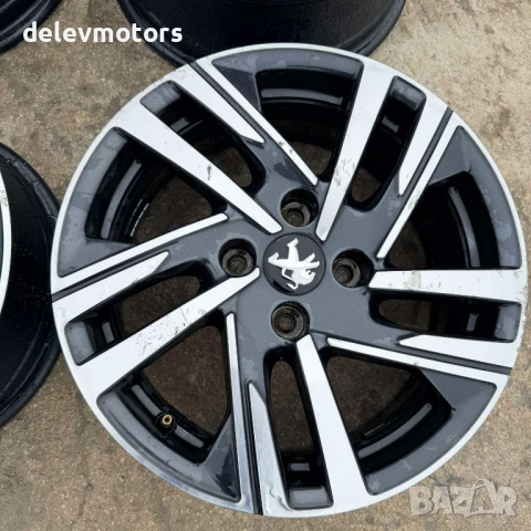 Джанти 4x108, 16 цола, 4x108, ET38, 9825165280 със забележки от Peugeot 208 1.2 PureTech, снимка 6 - Гуми и джанти - 54078689