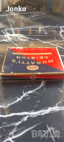 Стари цигари Muratti's Ariston , снимка 11 - Антикварни и старинни предмети - 52401959