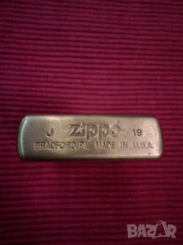 Оригинална,месингова,бензинова запалка ZIPPO. , снимка 6 - Запалки - 49631954
