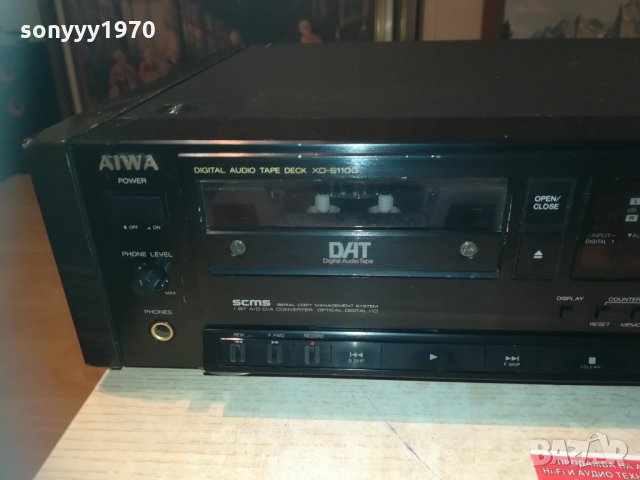 AIWA XD-S1100Z DAT AUDIO TAPE DECK 2302210938, снимка 5 - Декове - 31919887