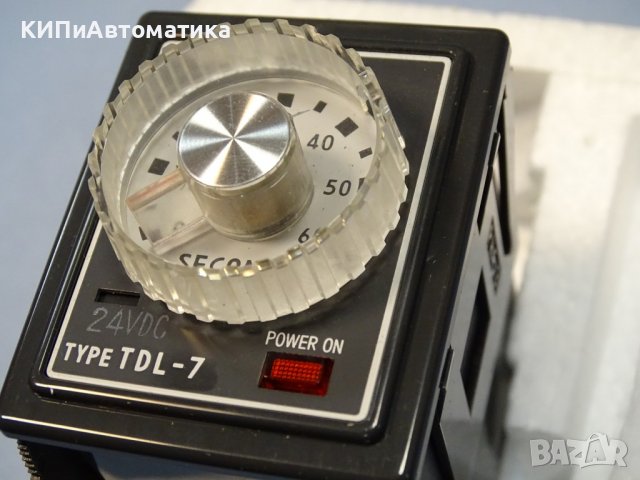 реле време Omron TDL-7 24VDC 0-60sec, снимка 7 - Резервни части за машини - 36922162