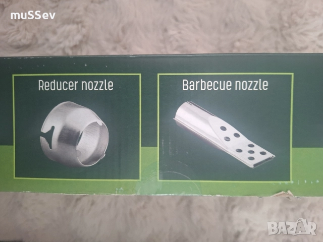 пистолет за горещ въздух с 5 накрайници 2000W и за плевене на Parkside , снимка 11 - Градински инструменти - 51697819