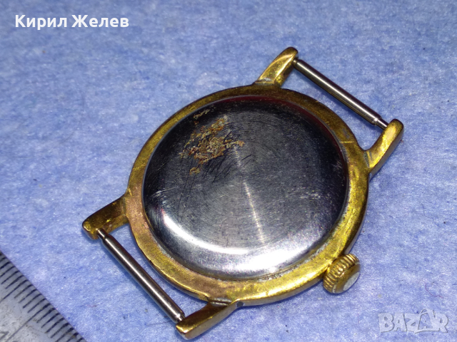 Стар РЯДЪК КОЛЕКЦИОНЕРСКИ ПОЗЛАТЕН МЕХАНИЧЕН ШВЕЙЦАРСКИ ЧАСОВНИК 43920, снимка 3 - Антикварни и старинни предмети - 44772316