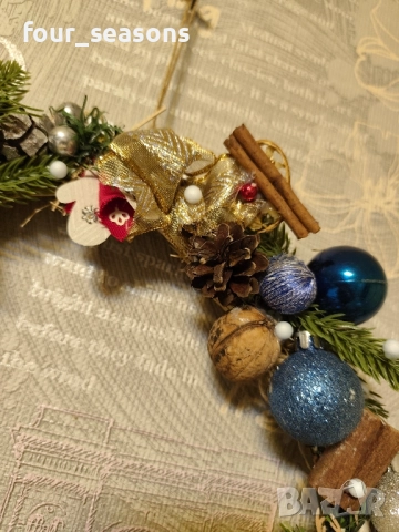 Коледни венци , снимка 14 - Декорация за дома - 51981814