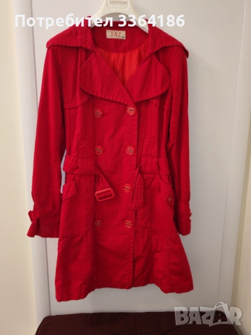 Памучен тренч, немарков