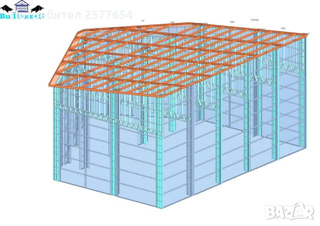 ЛИЗИНГ - Халета, Хале, Магазини, Магазин, Складове -по задание, снимка 5 - Строителни материали - 44147047