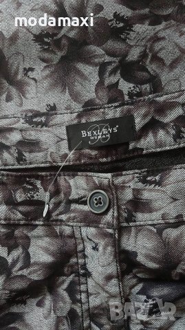 3XL+  Нови флорални дънки Bexleys , снимка 2 - Дънки - 44392167