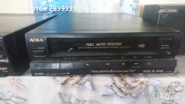 Дистанционно управление за видео AIWA, снимка 4 - Дистанционни - 48158216