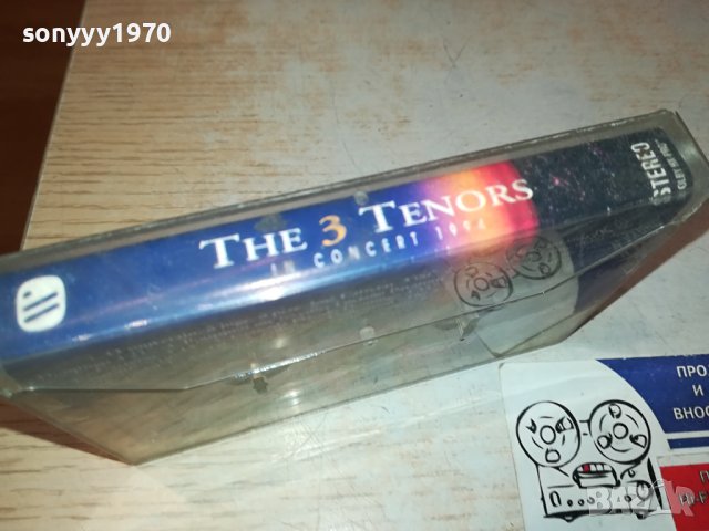 THE 3 TENORS-КАСЕТА 0111231038, снимка 4 - Аудио касети - 42804593