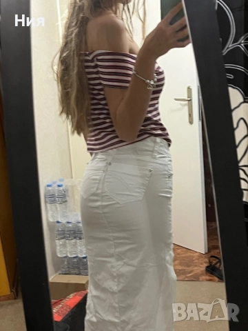 Бяла пола, снимка 2 - Поли - 51660302