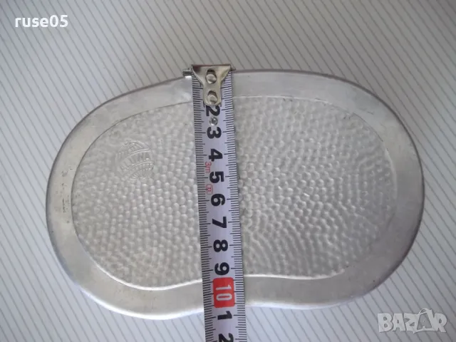 Кутия "ALUVA" за храна алуминиева от соца, снимка 2 - Кутии за храна - 50352032