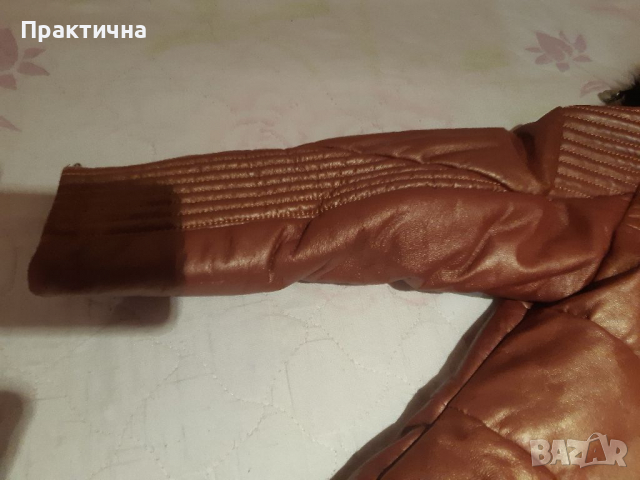 Детско яке от естествена кожа, снимка 6 - Детски якета и елеци - 36377310