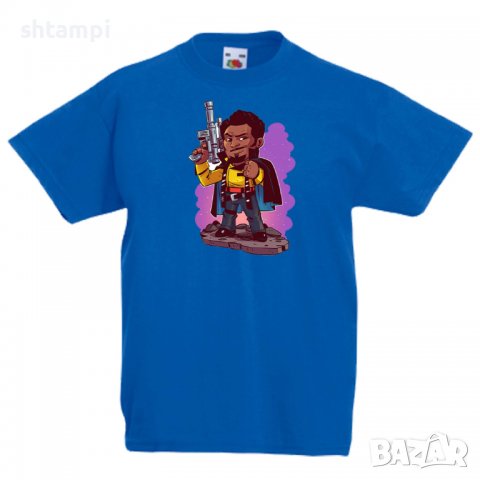 Детска тениска Star Wars Lando Star Wars,Игра,Изненада,Подарък,, снимка 3 - Детски Блузи и туники - 36667037