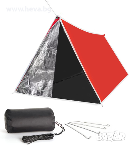 Аварийна тръбна палатка за оцеляване, снимка 1