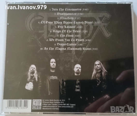 CD (Asphyx - Deathhammer), снимка 2 - CD дискове - 51973250