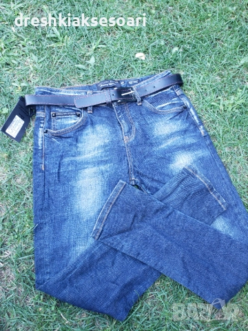 Еластични дънки philipp plein, снимка 3 - Дънки - 51497419