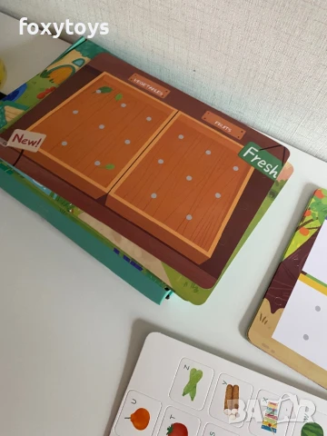 Образователна книга Ферма с дидактични игри, снимка 13 - Образователни игри - 51195526