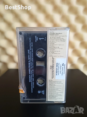 Quincy Jones - From Q with love, снимка 2 - Аудио касети - 53338035