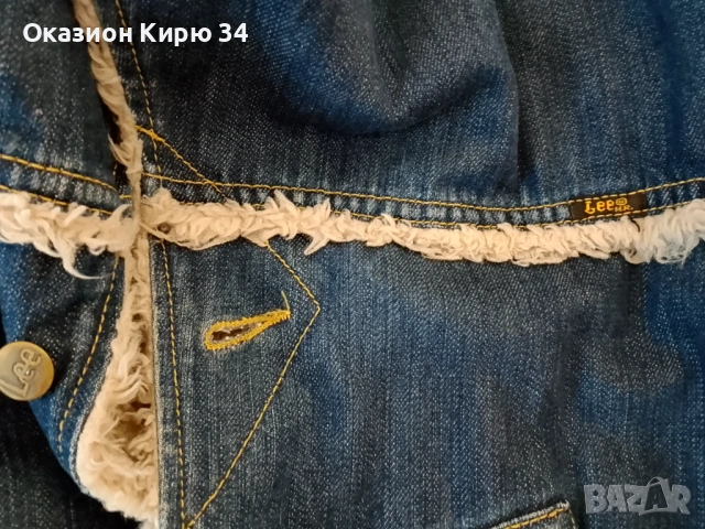 Lee дънкова шуба , снимка 5 - Якета - 53227615