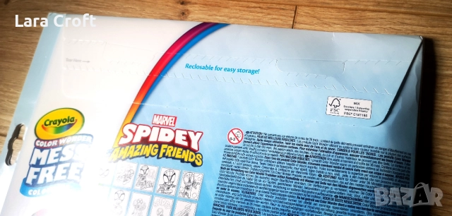 Crayola Color Wonder Mess Free Coloring Marvel Spidey and His Amazing, снимка 4 - Рисуване и оцветяване - 52315457