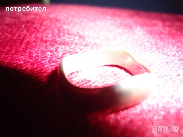 сребърна халка, снимка 3 - Пръстени - 29609665
