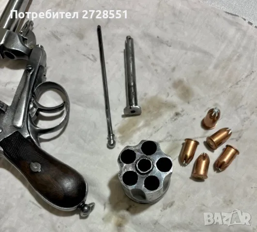 Австрийски револвер Гасер 1873 г. рядък модел, колекционерско оръжие, стар пищов, снимка 10 - Оборудване и аксесоари за оръжия - 49328683