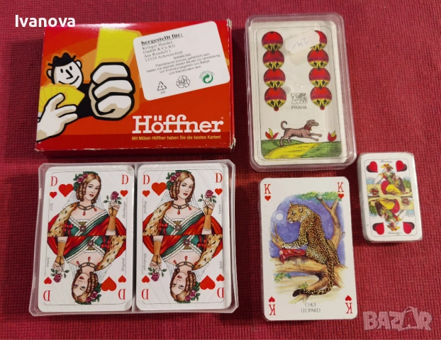 Лот немски карти за белот, покер и др