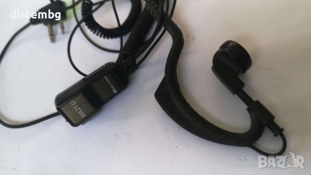 Слушалка с микрофон за радиостанция Midland модел: MA21 Li, снимка 2 - Слушалки, hands-free - 42754850