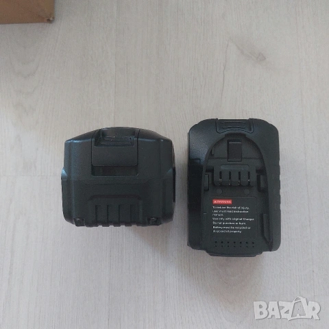 КОМПЛЕКТ 2 бр. Батерии 18V / 20V MAX 5.0Ah Li-ion (PBA18V) – за Bosch, Gardena и др., снимка 3 - Други инструменти - 54324064