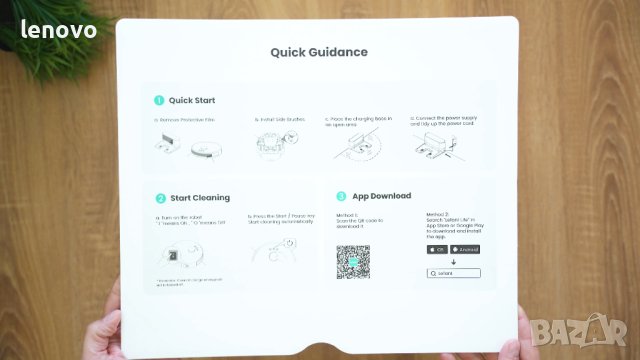 Интелигентна роботизирана прахосмукачка Lefant M1, снимка 3 - Прахосмукачки - 40699389