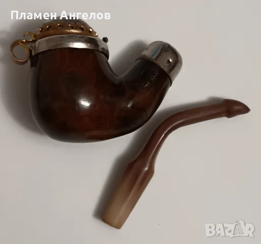Ретро ветроупорна лула "Stsndard Old BRIAR" 312, снимка 7 - Лули - 55731546