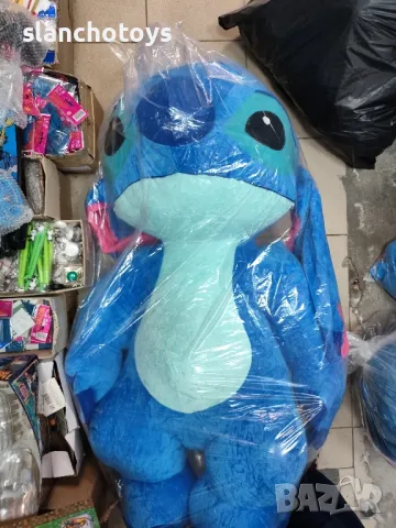 Стич,розов,150см, 120см,100см, снимка 11 - Плюшени играчки - 44383514