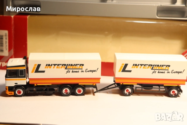 HERPA 1:87 H0 ДАФ DAF 95 TIR КАМИОН МОДЕЛ, снимка 7 - Колекции - 52966648