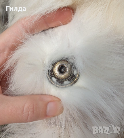 манто от арктическа лисица M, снимка 9 - Палта, манта - 52038773