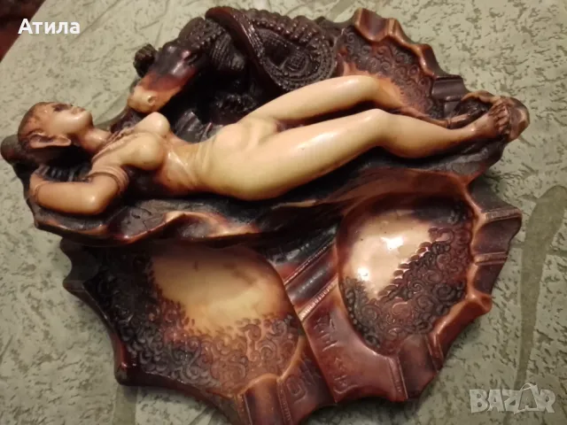 скулптура 21 см пепелник, снимка 3 - Други - 48044258