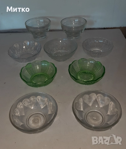 Купички за ядки и подноси 