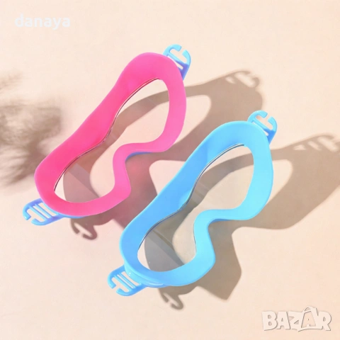 6563 Силиконови очила за плуване с тапи за уши в кутия, снимка 7 - Водни спортове - 54130237