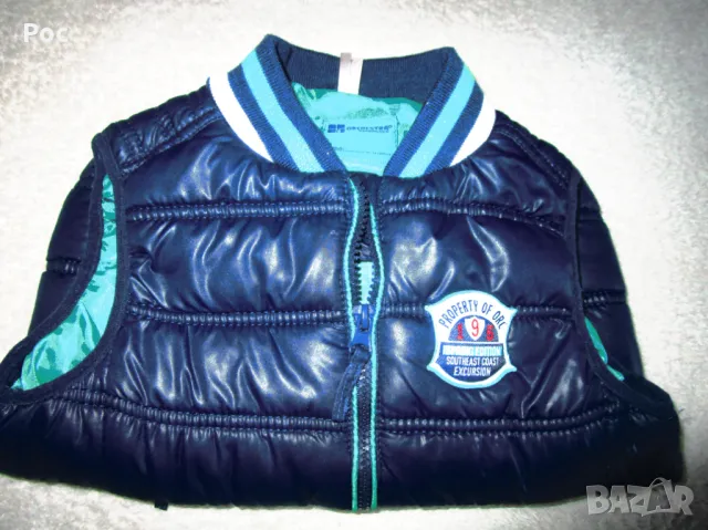 СИН ДЕТСКИ  ЕЛЕК, снимка 3 - Детски якета и елеци - 47614900