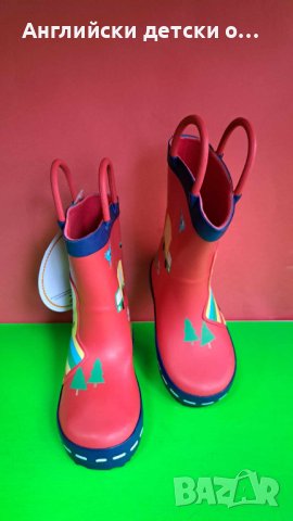 Английски детски гумени ботуши-GEORGE , снимка 5 - Детски боти и ботуши - 42907707