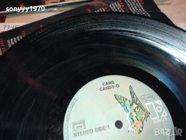 THE CARS-ВНОС АНГЛИЯ 1410251925, снимка 8 - Грамофонни плочи - 52055328