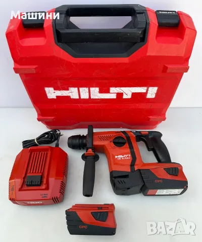 Hilti TE 6-A22 AVR - Акумулаторен безчетков перфоратор 2x22V 5.2Ah