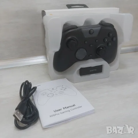 НОВ EasySMX X05 Pro БЕЗЖИЧЕН Контролер (Hall Effect, без дрифт) за PC/Switch/iOS/Android, снимка 7 - Джойстици и геймпадове - 56371078