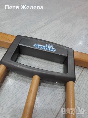 Разтегателна предпазна врата GEUTHER/немска -(95/80см), снимка 4 - Интериорни врати - 53227677