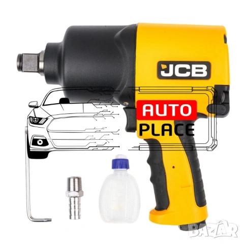 Пневматичен ударен гайковерт 3/4” 1800Nm JCB, снимка 8 - Други инструменти - 54048948