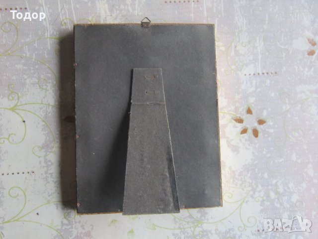 Стара картина икона Дева Мария Невигес 19 век, снимка 4 - Картини - 37669466