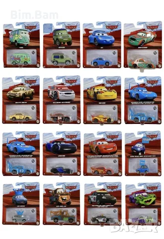 Колички Cars - Карс / Колите - комплекти, снимка 9 - Коли, камиони, мотори, писти - 56342183