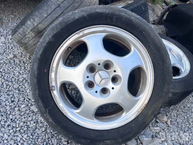 Джанти Мерцедес Е класа W210 E class 16 цола оригинални Авангард модел, снимка 2 - Гуми и джанти - 49585960